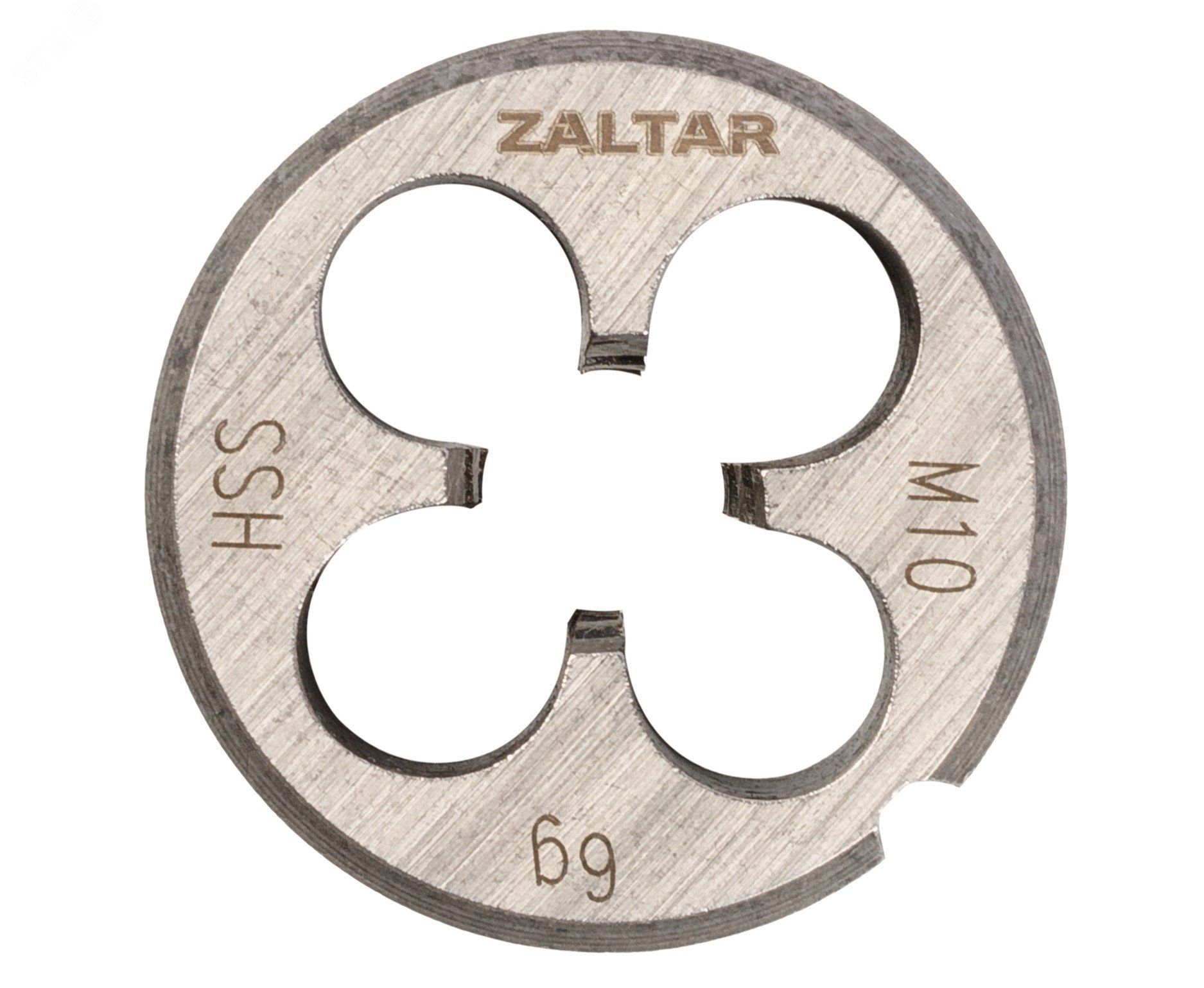 Изображение товара Круглая резьбонарезная плашка HSS M2 DIN 223 B М10x1.5 30x11