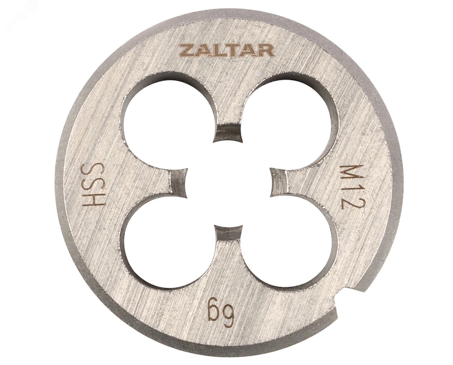 Изображение товара Плашка круглая резьбонарезная HSS M12x1.75 заготовка для нарезания резьбы