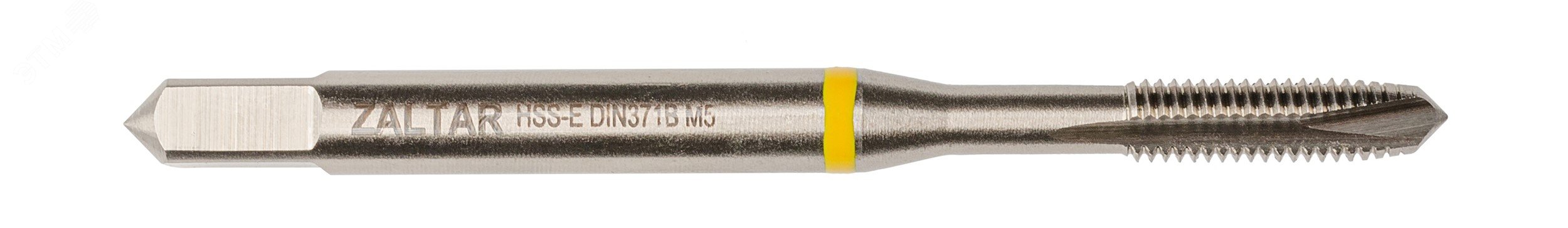 Изображение товара Метчик машинный YELLOW RING HSS-E, DIN 371, Тип B, M5 x 0,8 (шт)