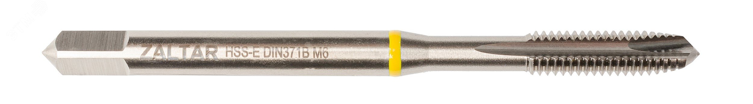 Изображение товара Метчик машинный YELLOW RING HSS-E, DIN 371, Тип B, M6 x 1,0 (шт)