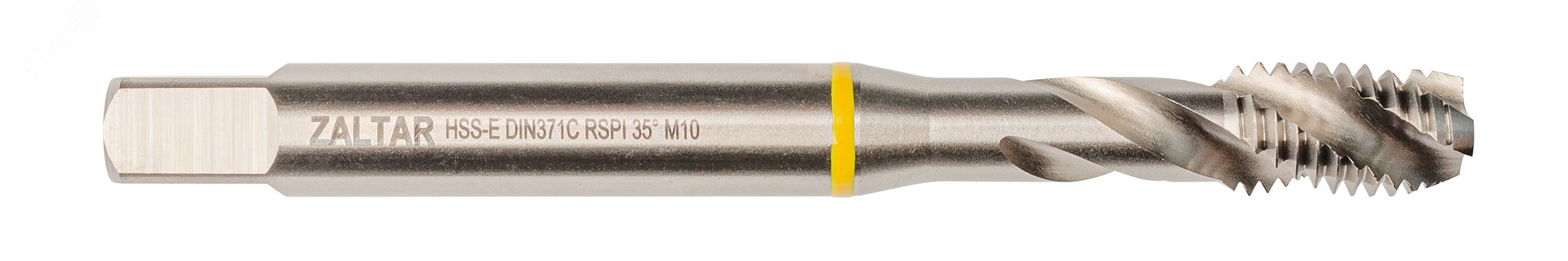Изображение товара Метчик машинный YELLOW RING HSS-E DIN 371 M10x1.5 35 градусов RSP