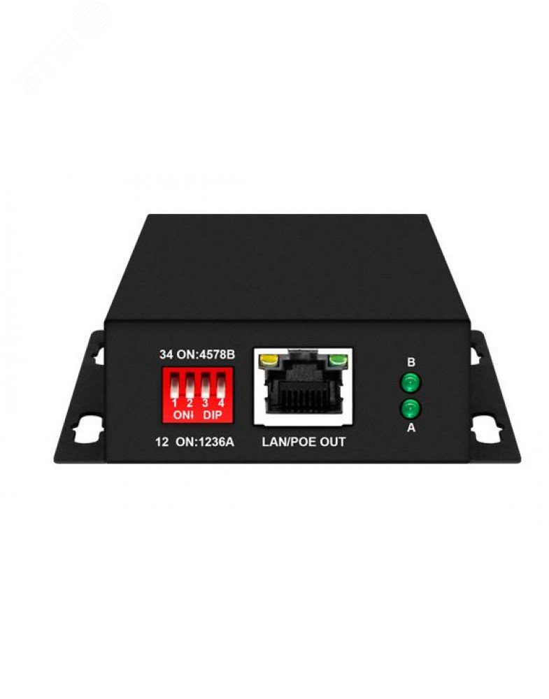 Изображение товара Удлинитель PoE 30W Fast Ethernet на 400м с поддержкой IEEE 802.3af/at