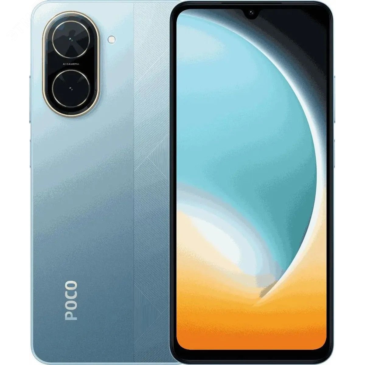 Изображение товара Смартфон POCO C71 4ГБ 128ГБ Blue IPS 6,88-дюйм 120 Гц Android 15