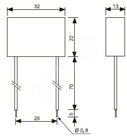 Mодуль для применения с кнопками с подсветкой