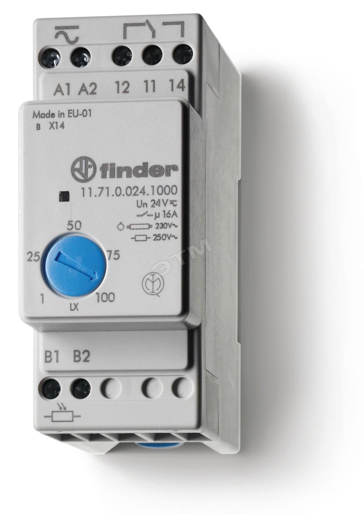 Модульные фото-реле Расширенный диапазон работы (9.6V-33.6V AC/DC)