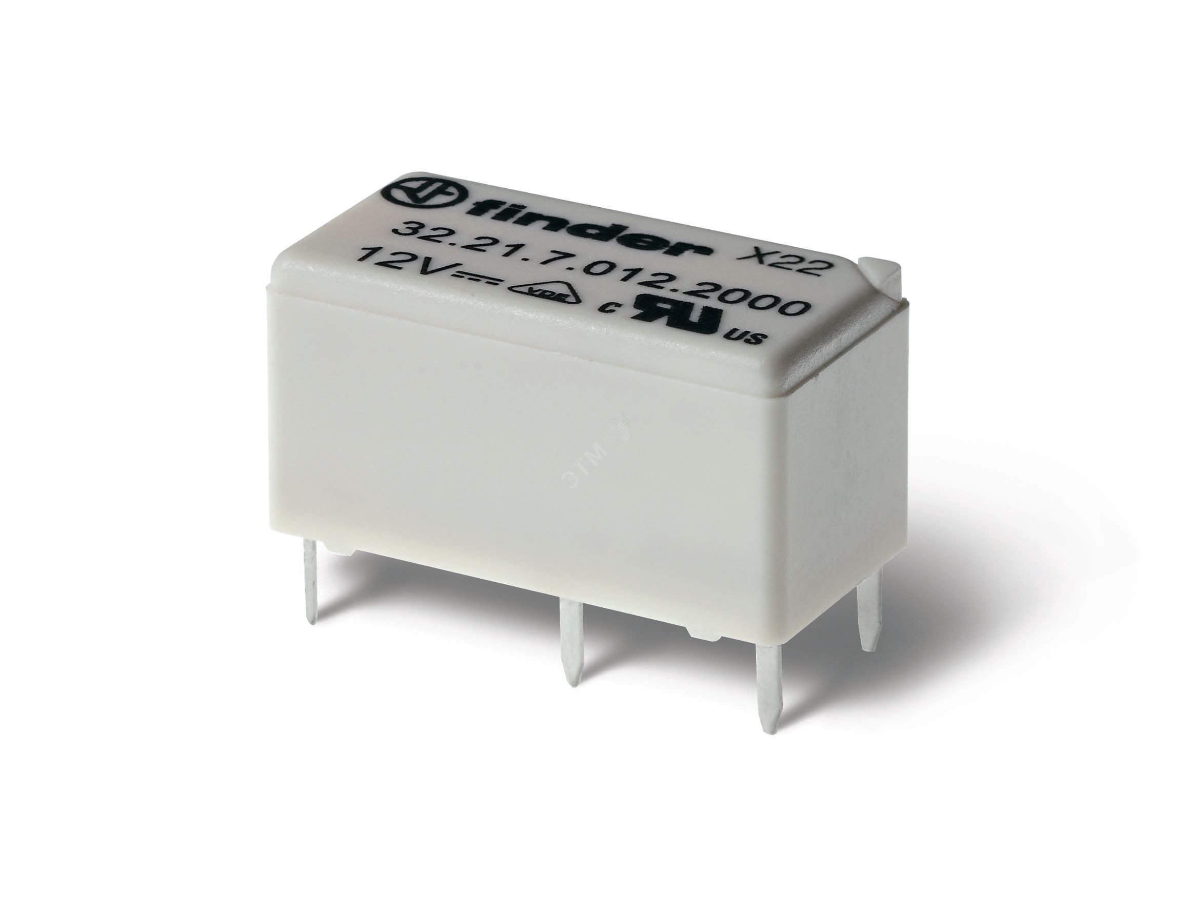 Изображение товара Реле субминиатюрное электромеханическое, монтаж на печатную плату, 1CO 6A, контакты AgSnO2, катушка 24В DC (чувствит.), влагозащита RTIII (шт)