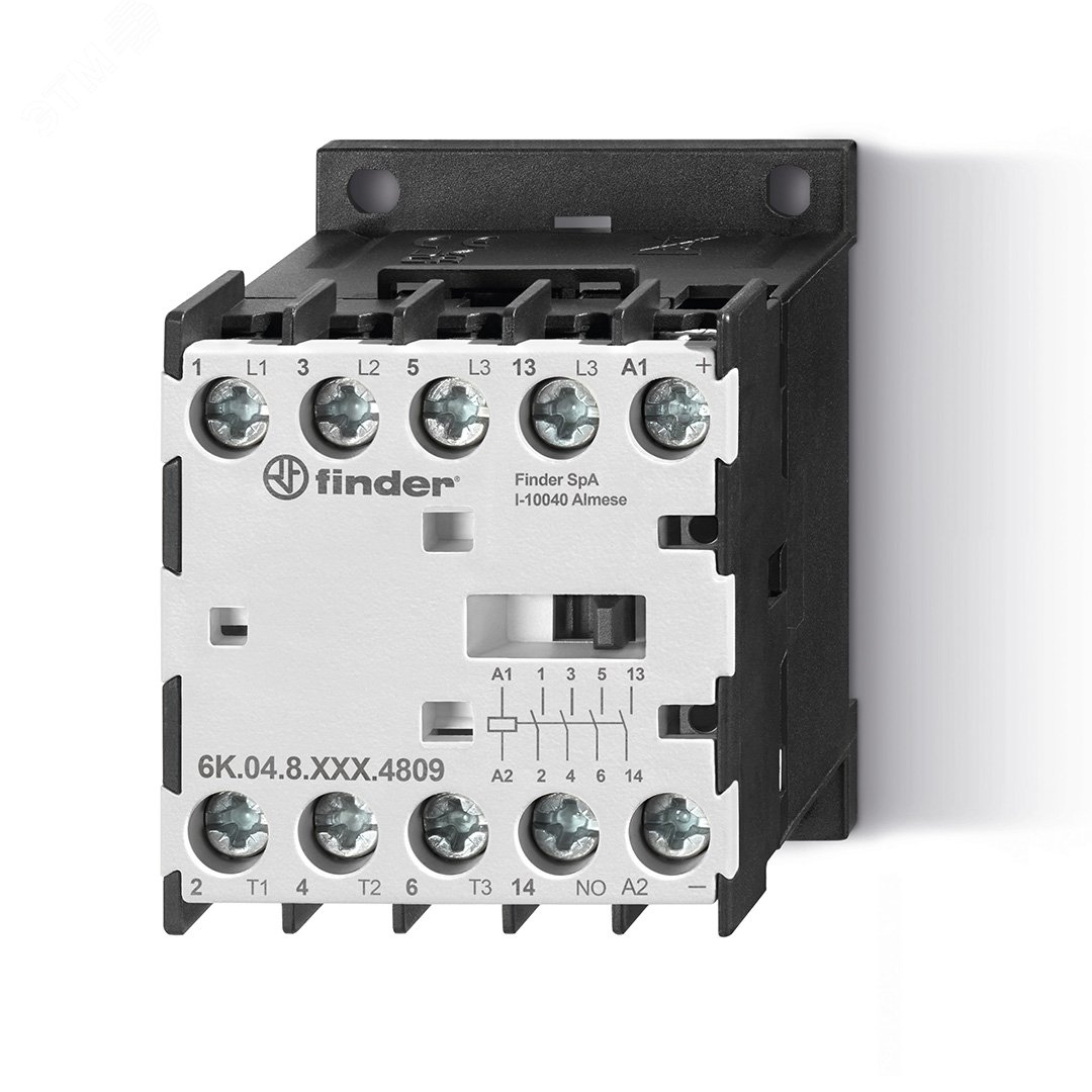 Изображение товара Мини-Контактор 4NO 12A (АС3 400В) 24В DC IP20 (шт)