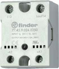 Реле твердотельное, выход 40А 48...600В АС, питание 24В DC, функция 'вкл при пересечении нуля', монтаж на панель, IP20