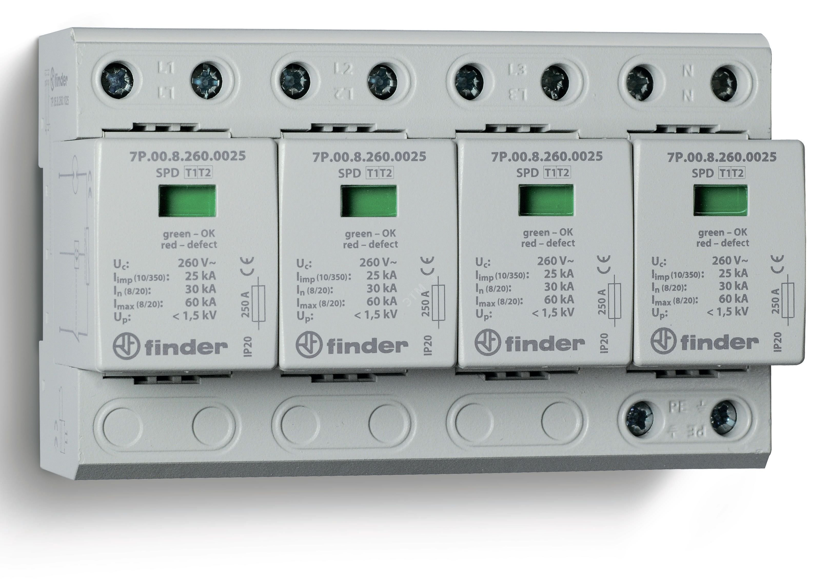 Устройство защиты приборэнерго узип ethernet poe 0110 din ip20