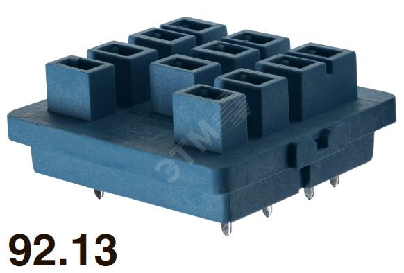 Изображение товара Розетка для монтажа на плате для реле 62.31, 62.32, 62.33 (шт)