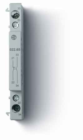 Модуль дополнительных контактов 1NO+1NC 6А
