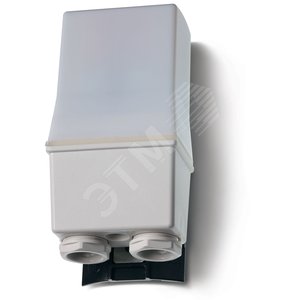 Фотореле корпусное для монтажа на улице, 2NO 16A (L+N), питание 230В АC, настройка чувствительности 10…25люкс, степень защиты IP54