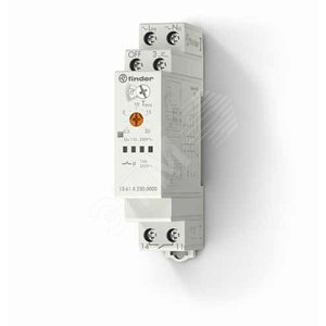 Изображение товара Реле модульное электронное мультифункциональное шаговое/моностабильное со сбросом, 1NO 16A, питание 230В АC, ширина 17.5мм, степень защиты IP20 (шт)