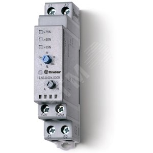 Модуль управления, аналоговый сигнал 0…10В DC, питание 24В АC/DC, монтаж на рейку 35мм, ширина 17.5мм, степень защиты IP20