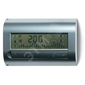 Комнатный цифровой термостат с недельным таймером Touch Basic, сенсорный экран, питание 3В DС, 1СО 5А, монтаж на стену, цвет белый, упаковка 1шт.