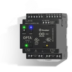 Изображение товара Реле программ. логическое OPTA PLUS(8DI/AI(0-10B) 4DO ethernet RS-485) (шт)