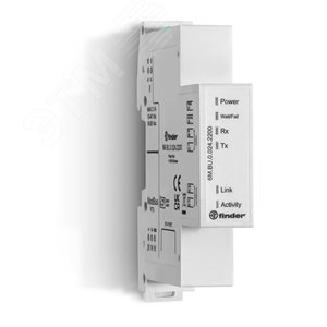 Изображение товара Мост Modbus TCP/IP - Modbus RTU (RS485 ведущий), питание 24В DC, на DIN-рейку IP20 (шт)