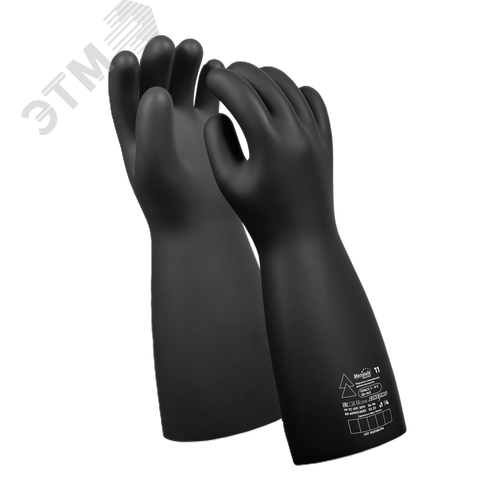 Изображение товара Перчатки LINEPRO (EG-943) класс 3, диэлектрические, эластомер, AC 26500 В, RC(10) (пар)