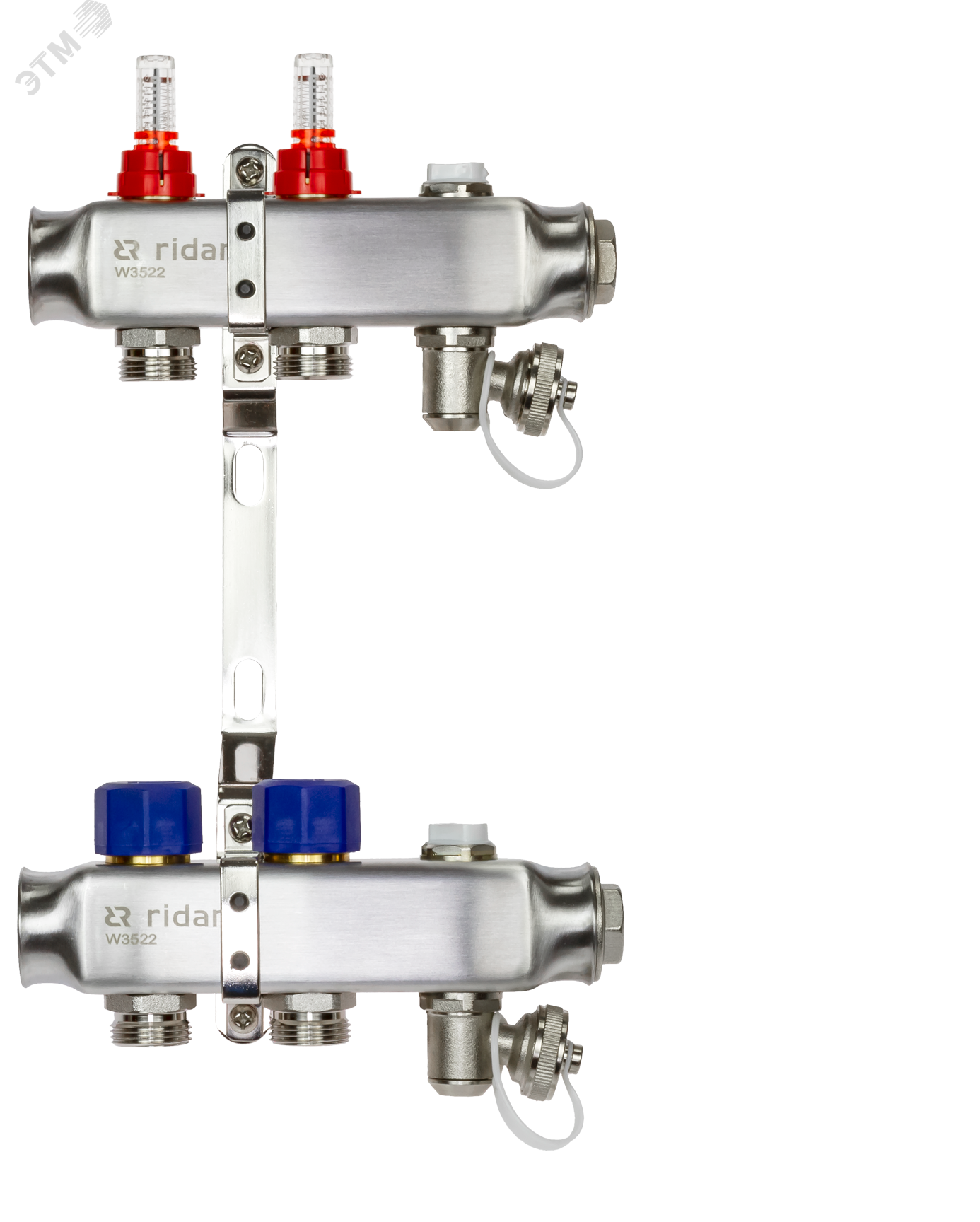 Изображение товара Коллекторная группа SSM-2RF с расходомерами и кронштейнами