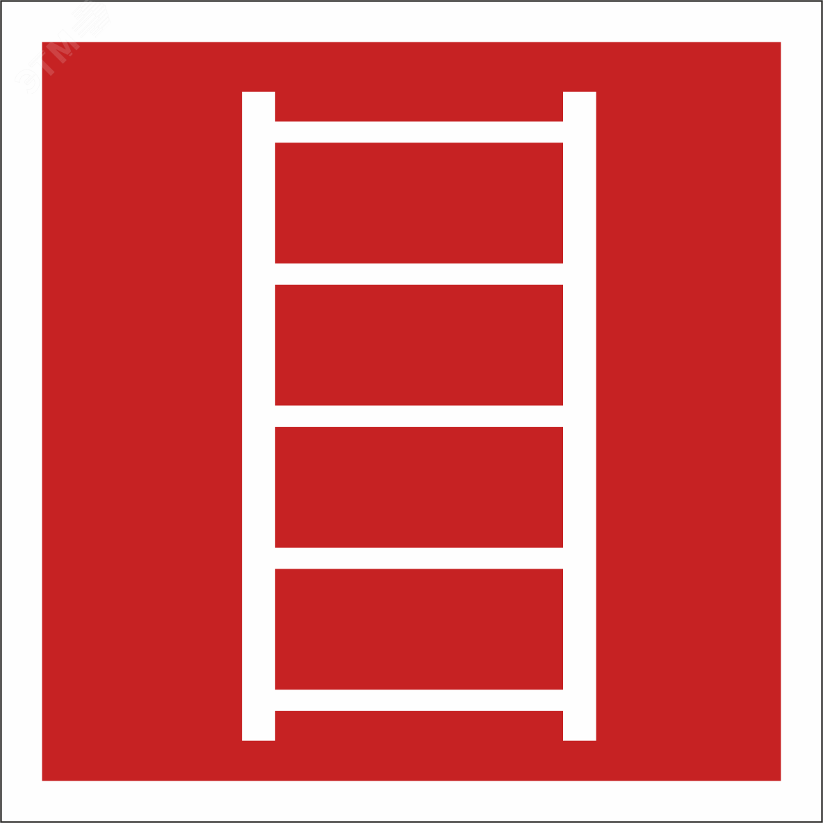 Изображение товара Знак безопасности NPU-2424.F03''Пожарная лестница'' (шт)