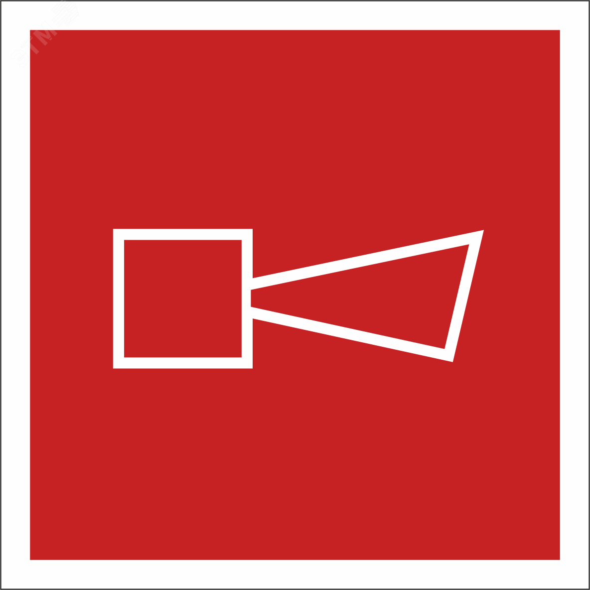 Изображение товара Знак безопасности BL-1515.F11''Звуковой оповещатель пожарной тревоги'' (шт)