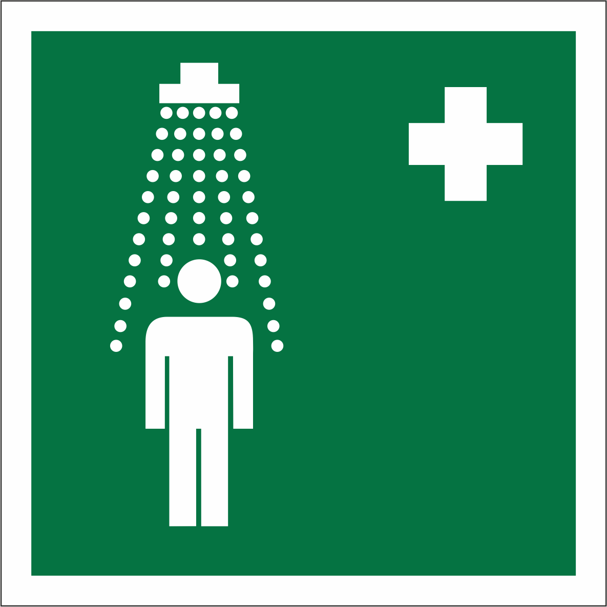 Знак безопасности BL-2020B.EC03''Пункт приема гигиенических процедур (душевые)''