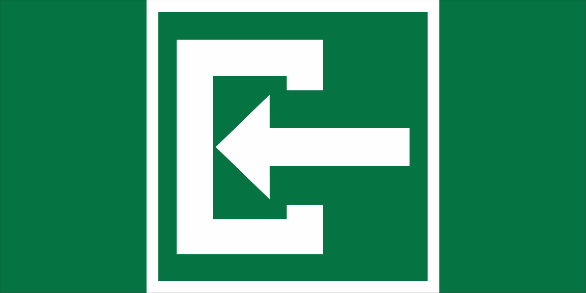 Знак безопасности BL-2010B.C04''Вход''