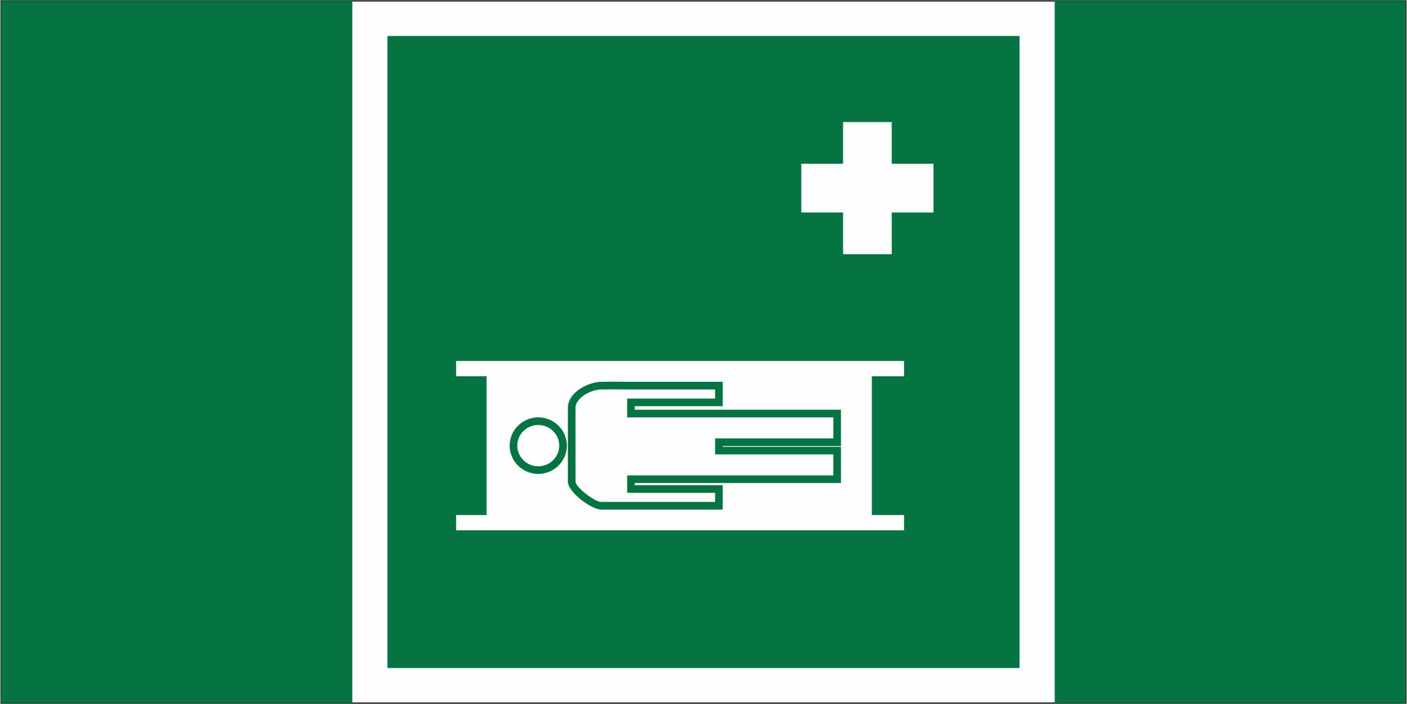 Знак безопасности BL-4020.EC02''Средства выноса (эвакуации) пораженных''