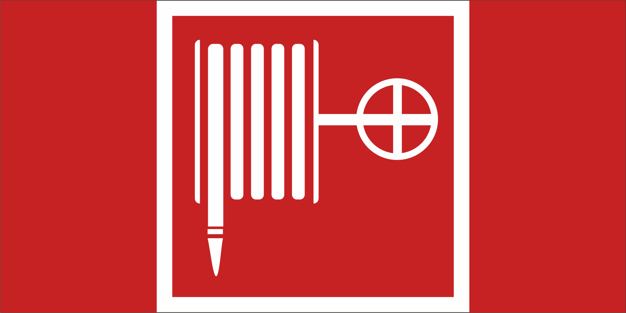 Знак безопасности BL-2915B.F02''Пожарный краН''