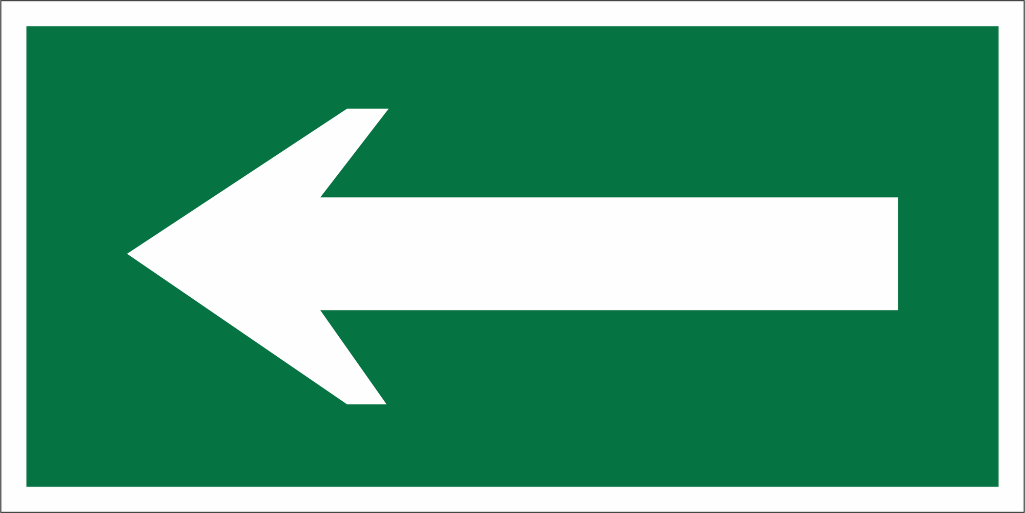 Знак безопасности BL-3517.N01''Движение к выезду''