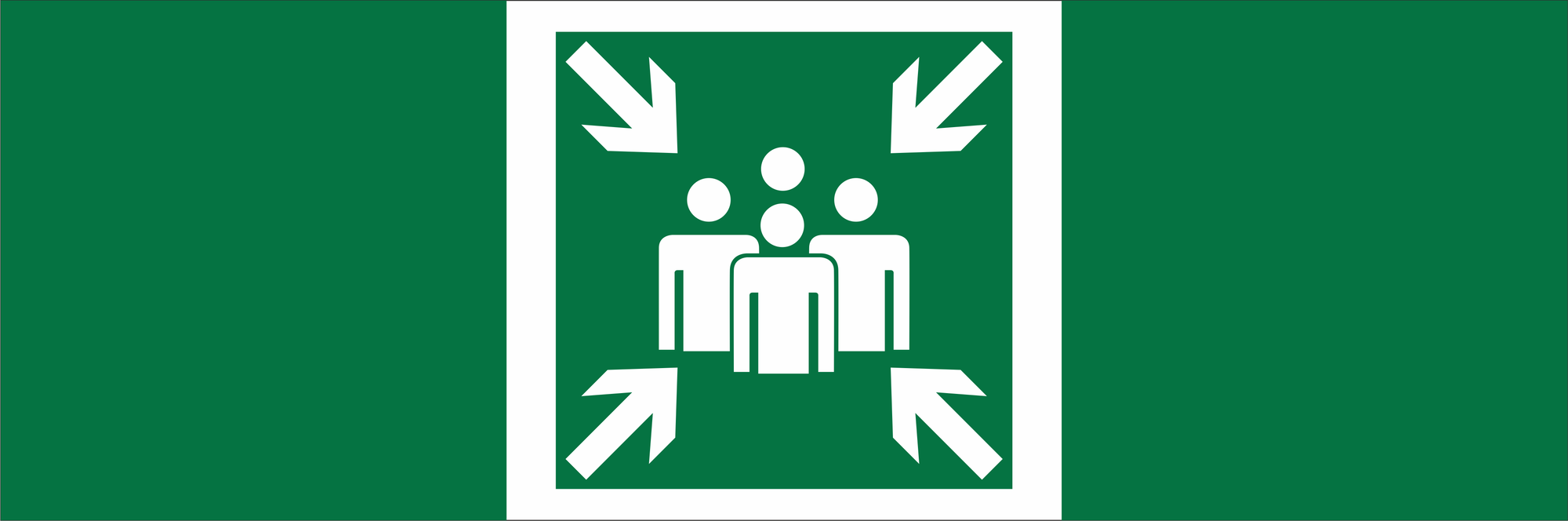 Знак безопасности NPU-3311.E21''Пункт (место) сбора''