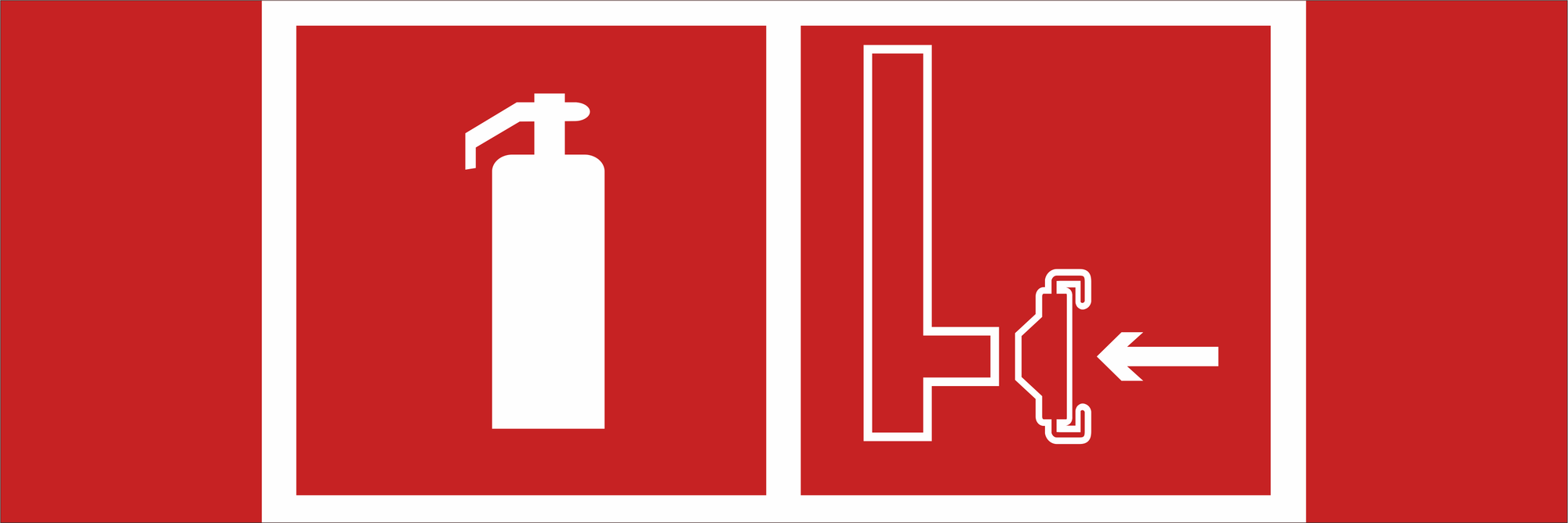 Знак безопасности NPU-3413.F36''Огнетушитель и сухотрубный стояк''