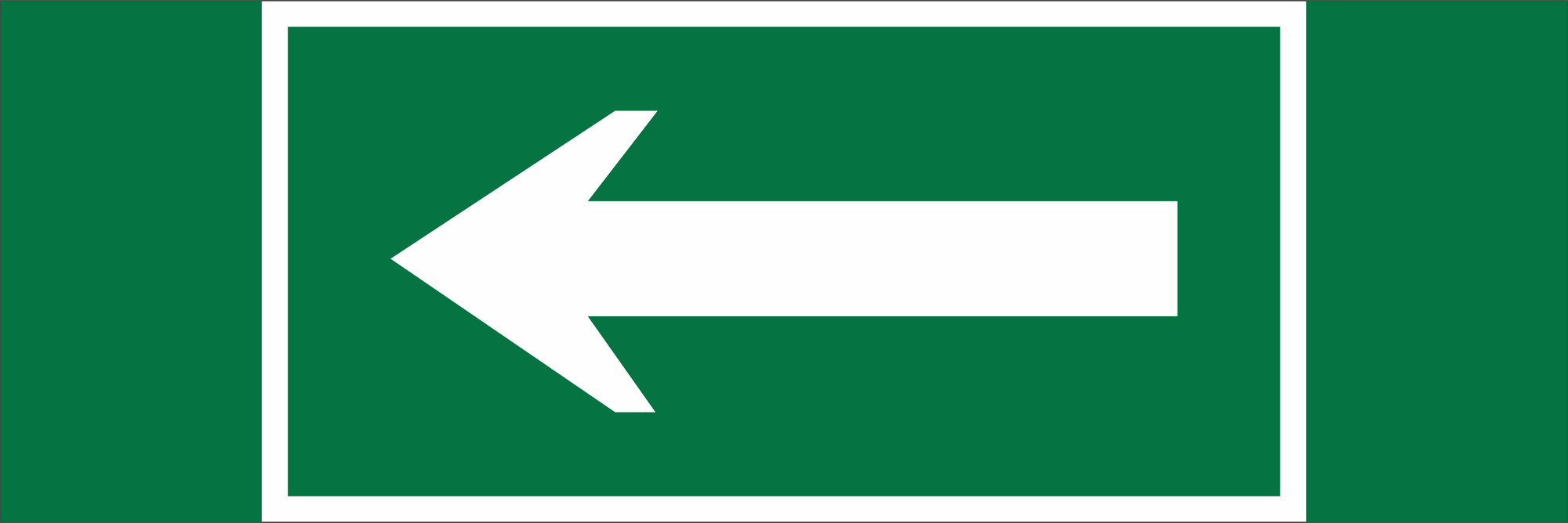 Знак безопасности NPU-3413.N01''Движение к выезду''