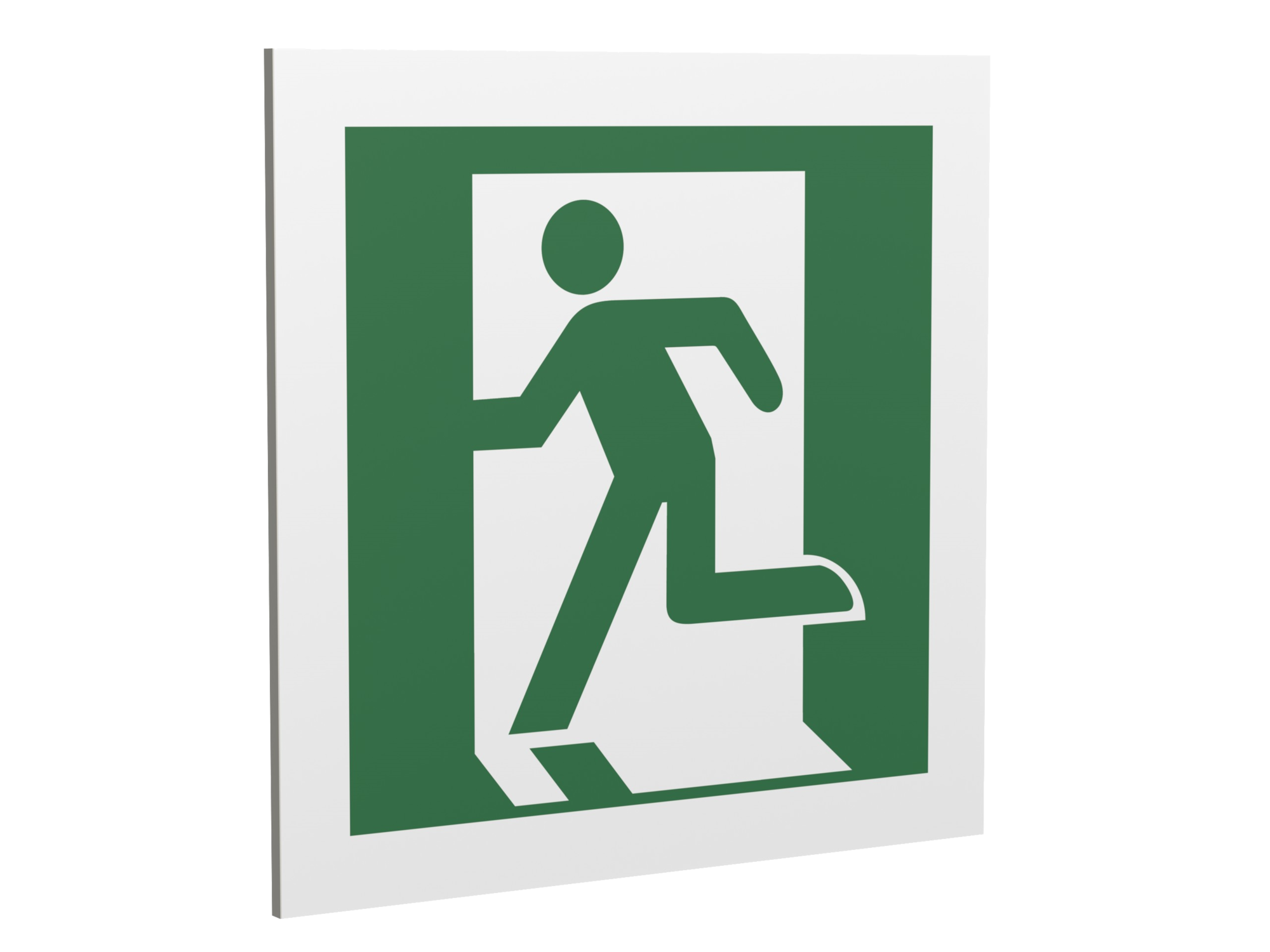 Знак безопасности PP-17174.E01-01''Выход здесь (левосторонний)''