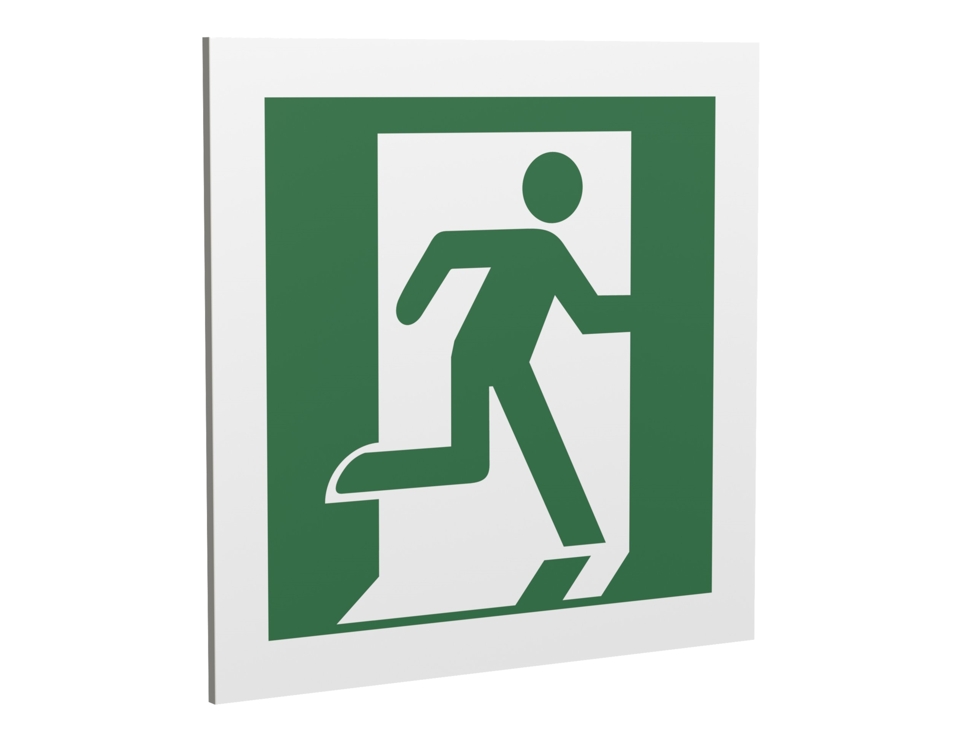 Знак безопасности PT-17176.E01-02''Выход здесь (прав.)''