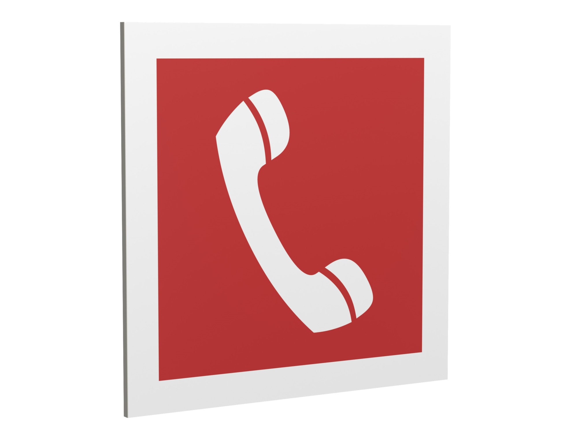 Знак безопасности PT-17176.F05''Телефон для использования при пожаре''