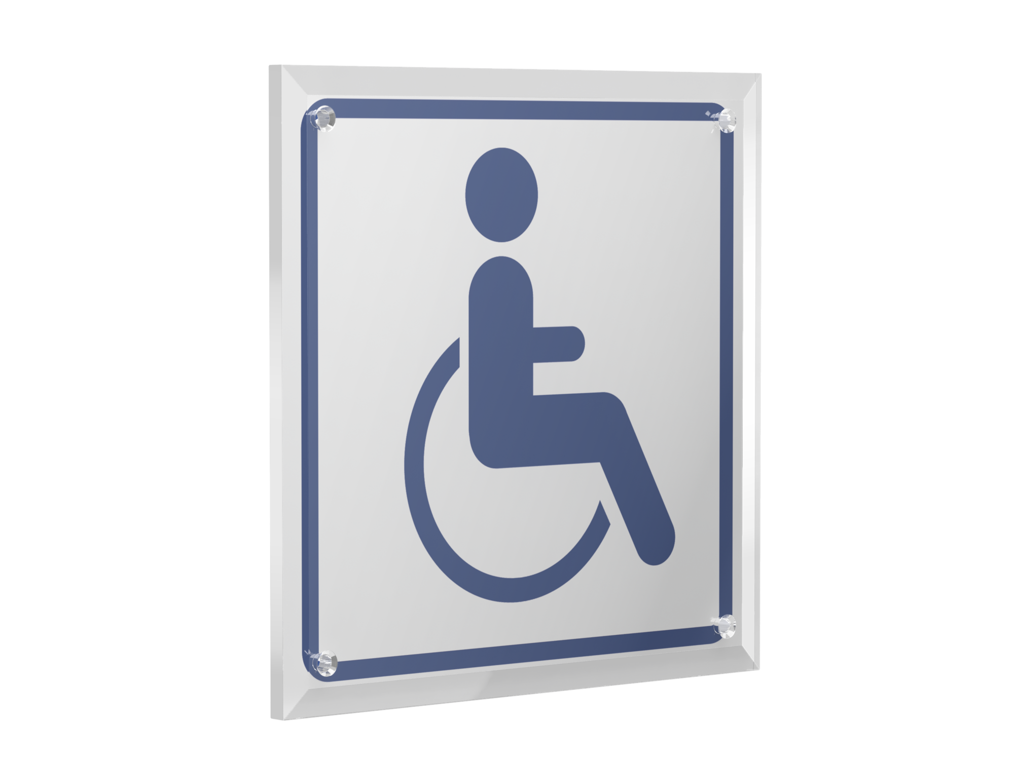 Знак безопасности PT-22228.D01''Символ доступ. для инвалидов''