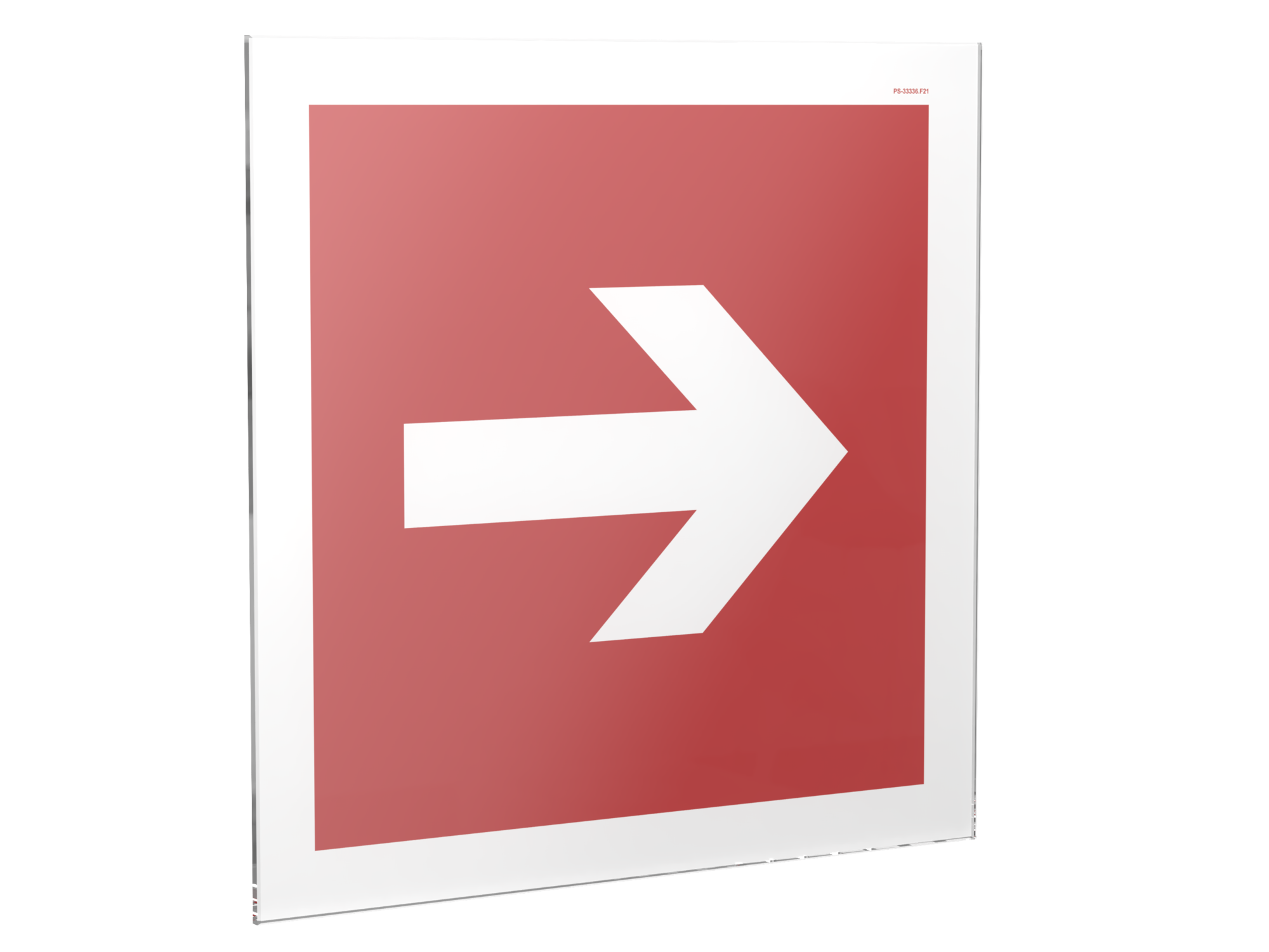 Знак безопасности PS-33336.F01-01''Направляющая стрелка''