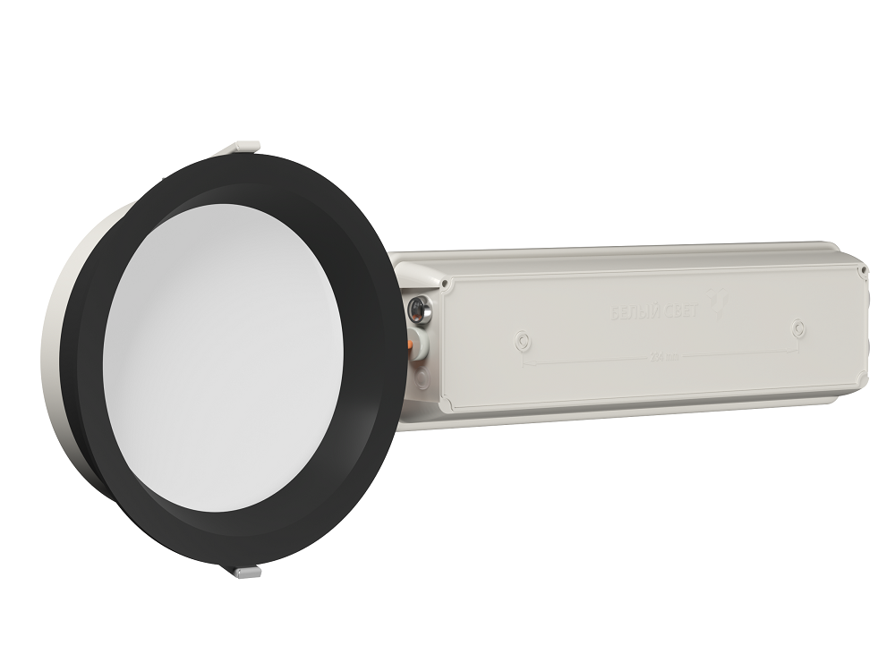 Аварийный светильник BS-DL-53-L2-STABILAR2 V04 Black 4000K