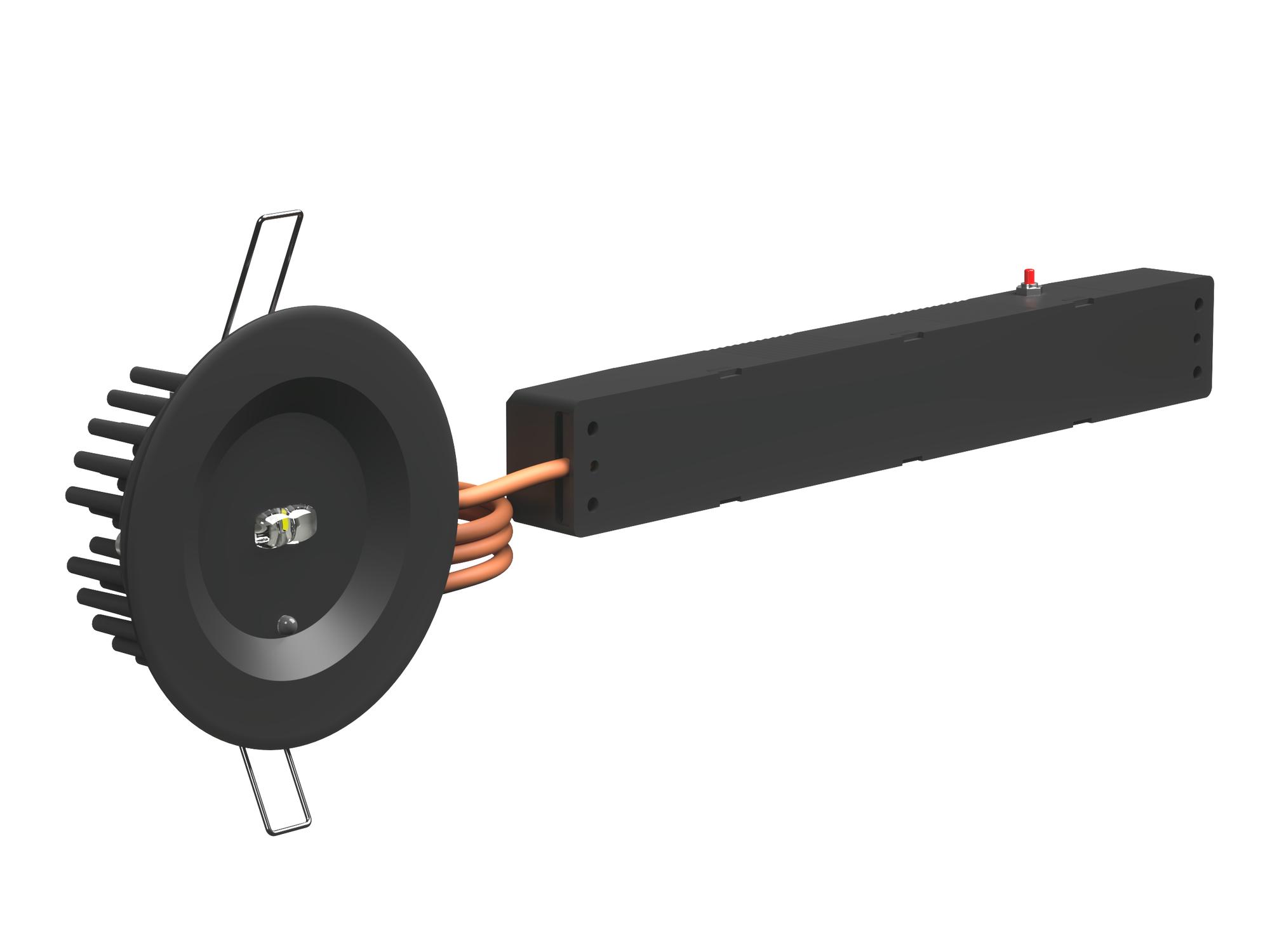 Аварийный светильник BS-ARUNA-81-L2-INEXI3-MSS3 IP65 Black