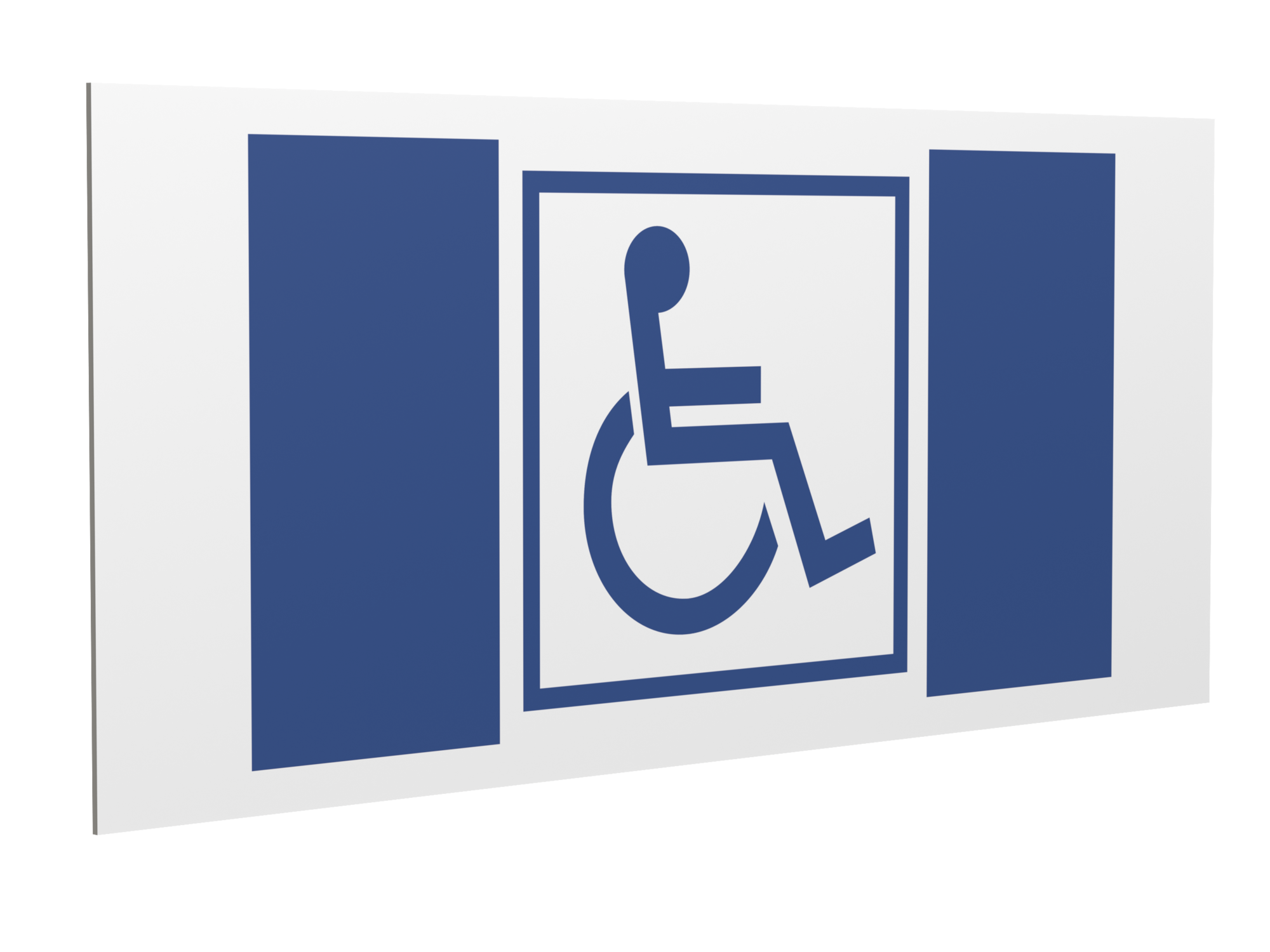 Знак безопасности PS-36164.D01''Символ доступ. для инвалидов''