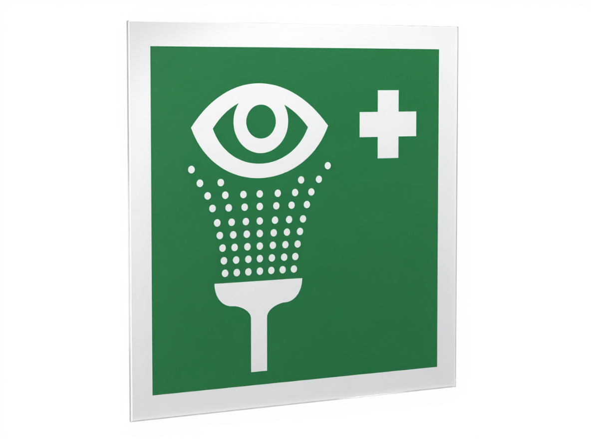 Знак безопасности PS-15164.EC04''Пункт обработки глаз''