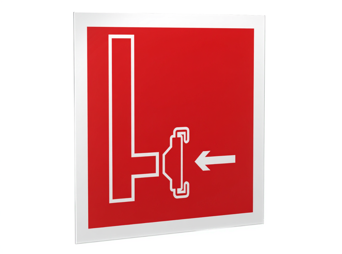 Знак безопасности PS-15164.F08''Пожарный сухотрубный стояк''