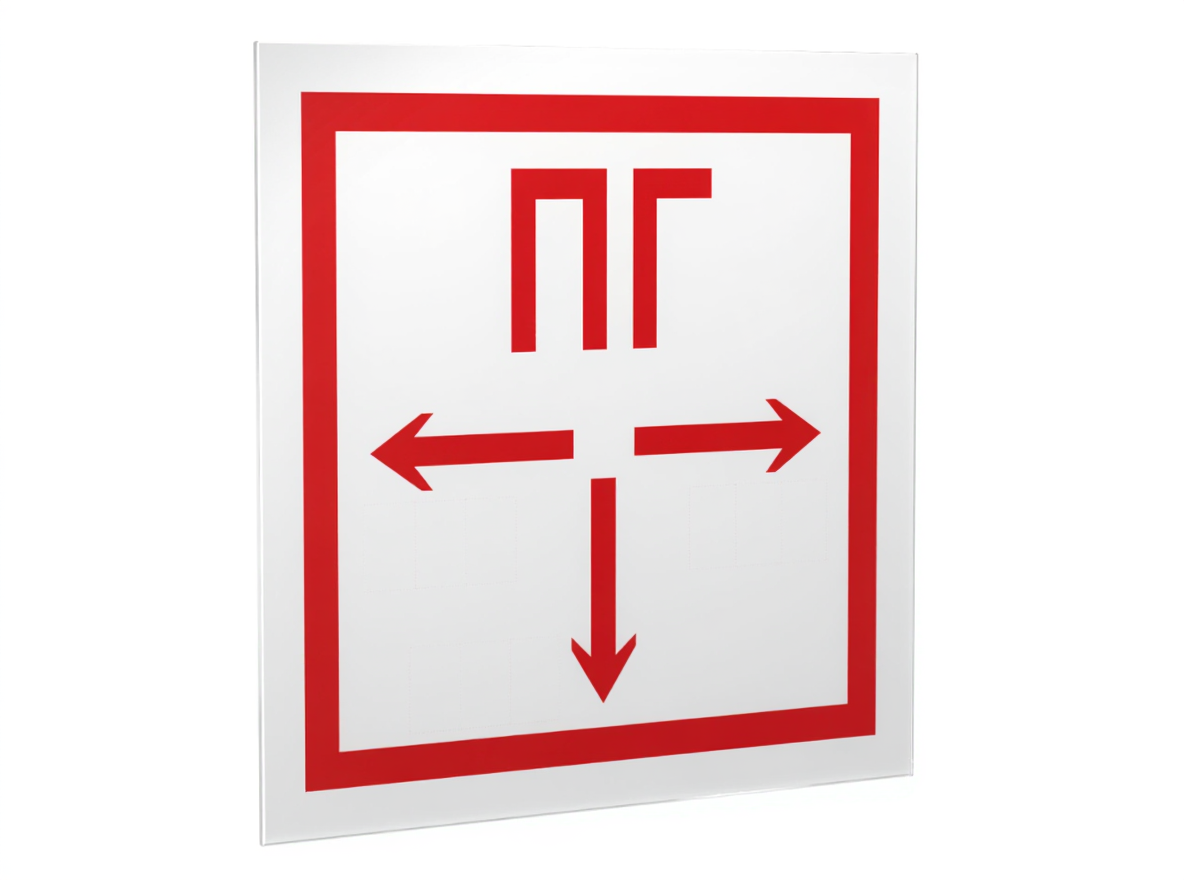 Знак безопасности PT-17176.F09''Пожарный гидрант''