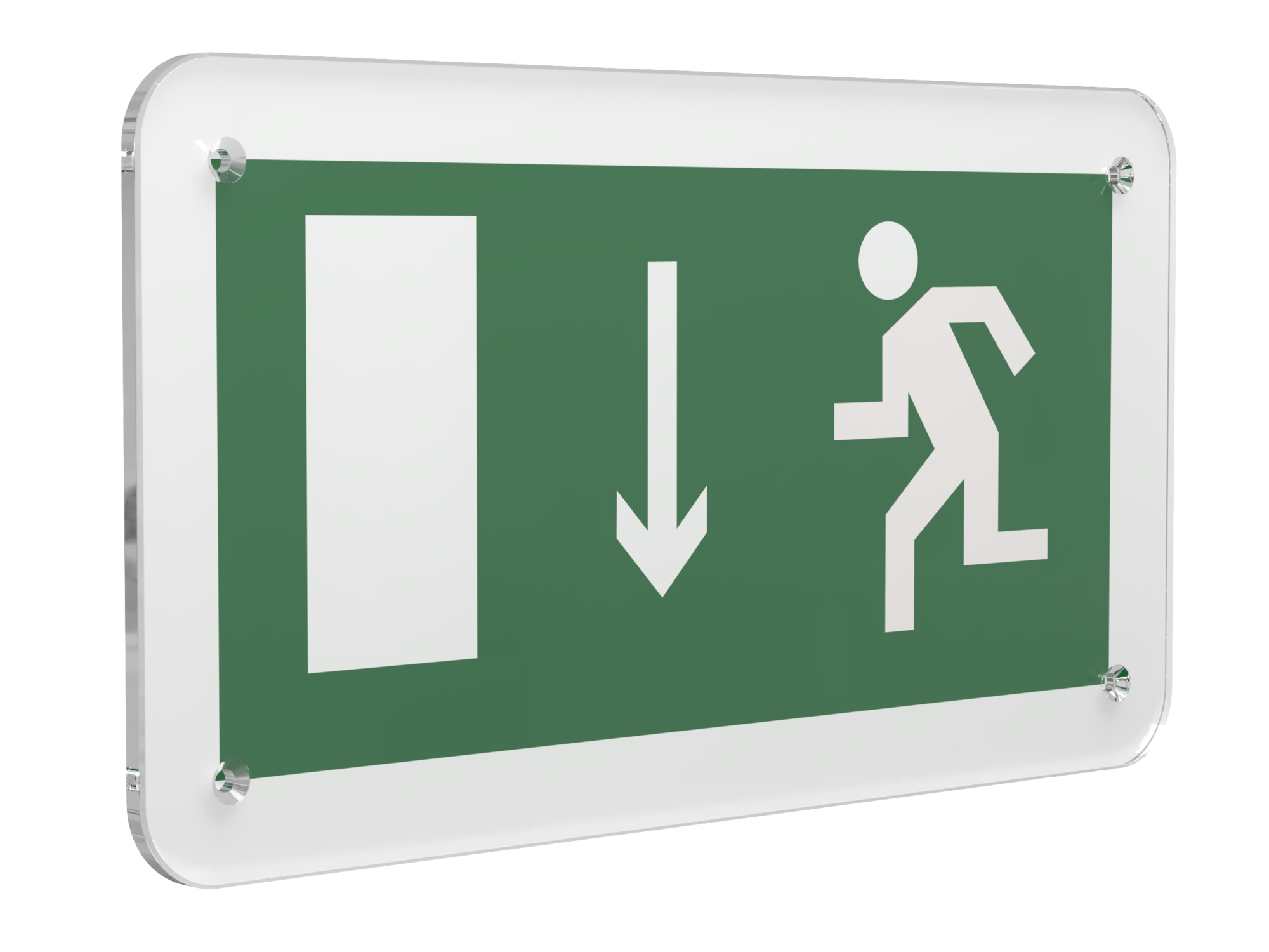 Знак безопасности PS-33186.E10''Указ. двери эвакуационного выхода (лев.)''