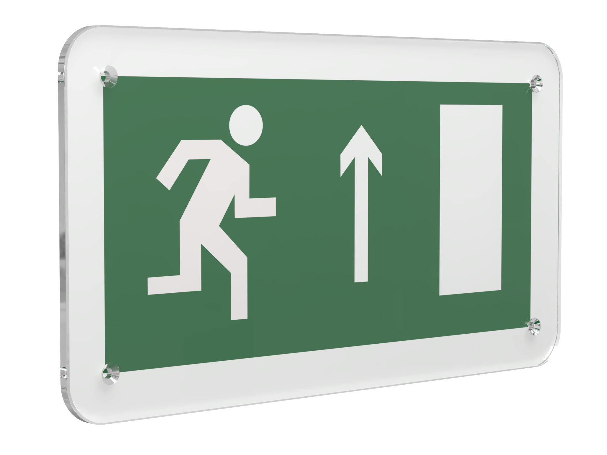 Знак безопасности PS-33186.E11''Напр. к эвакуационному выходу прямо (прав.)''