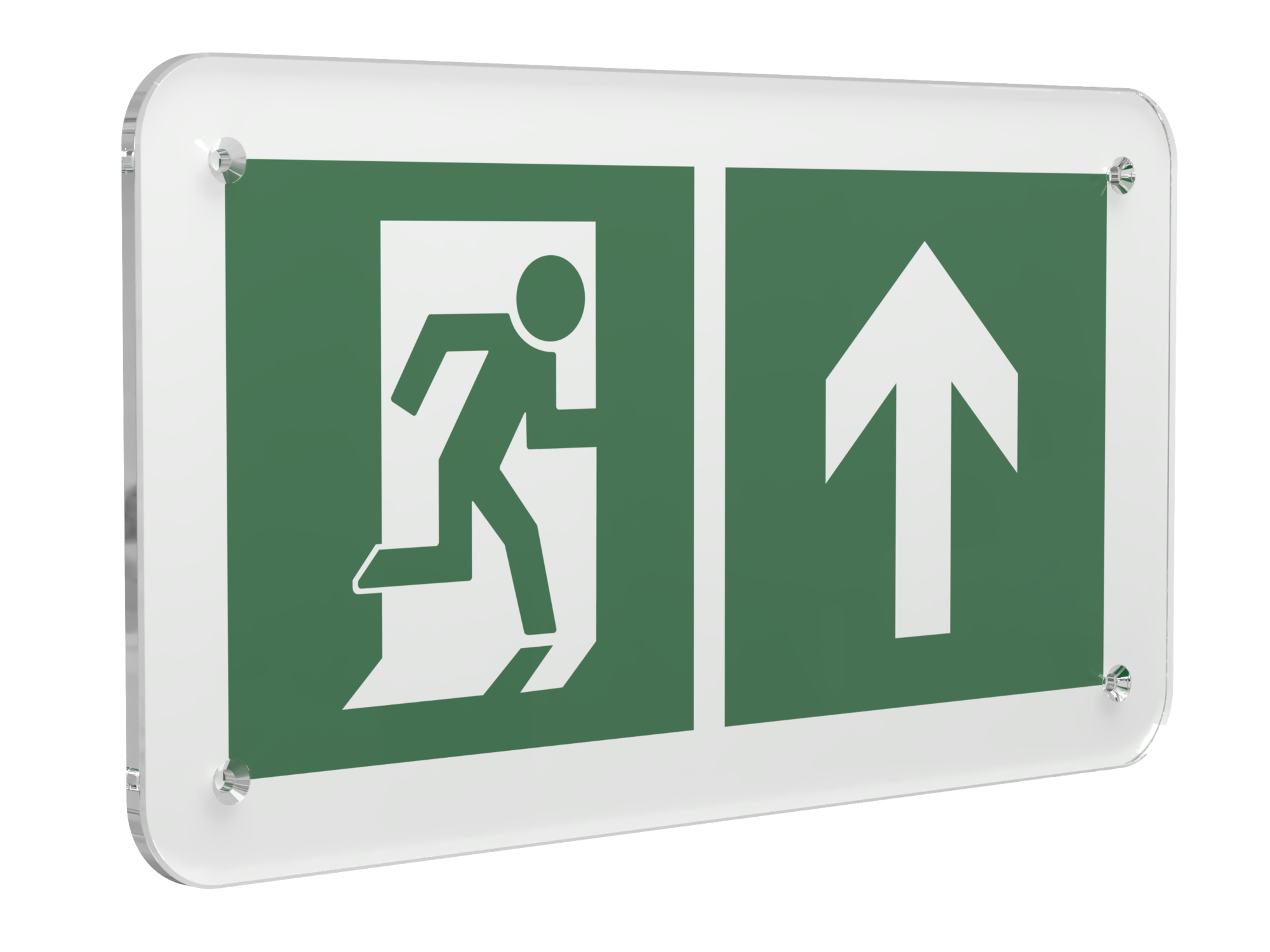 Знак безопасности PS-33186.E38''Напр. к эвакуационному выходу прямо''
