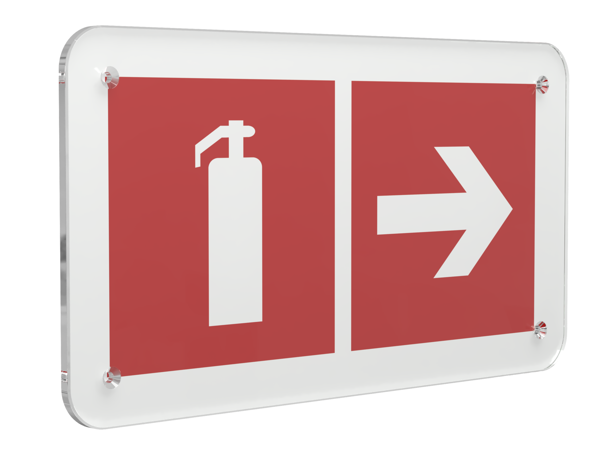 Знак безопасности PS-33186.F33''Указ. движения к огнетушителю направо''