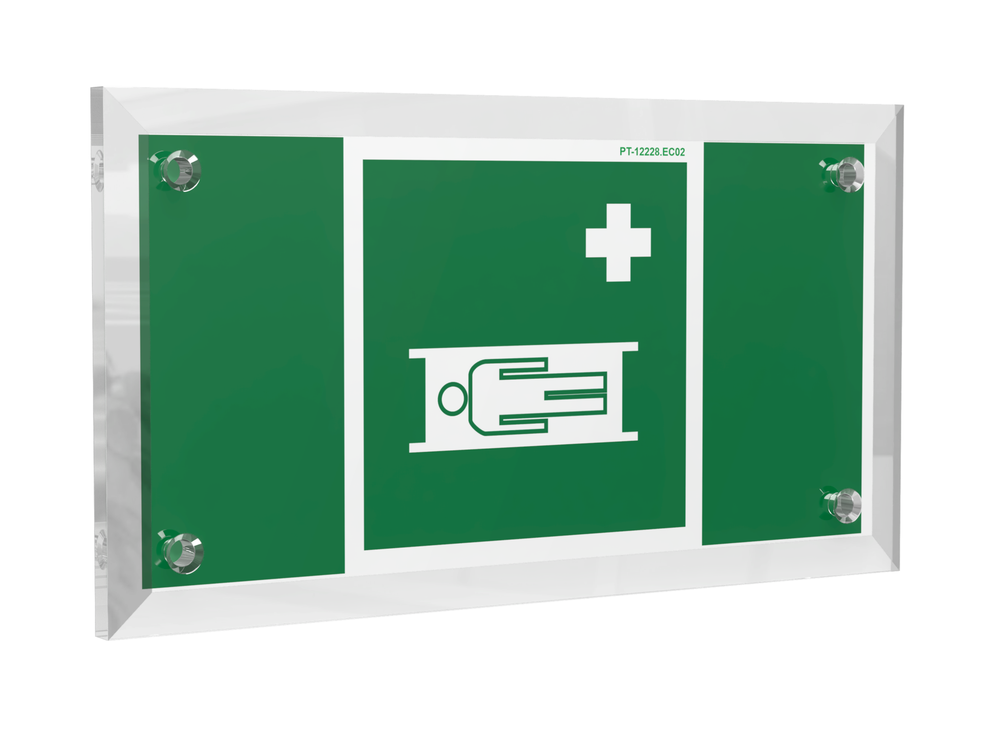 Знак безопасности PT-12228.EC02''Средства выноса (эвакуации) пораженных''