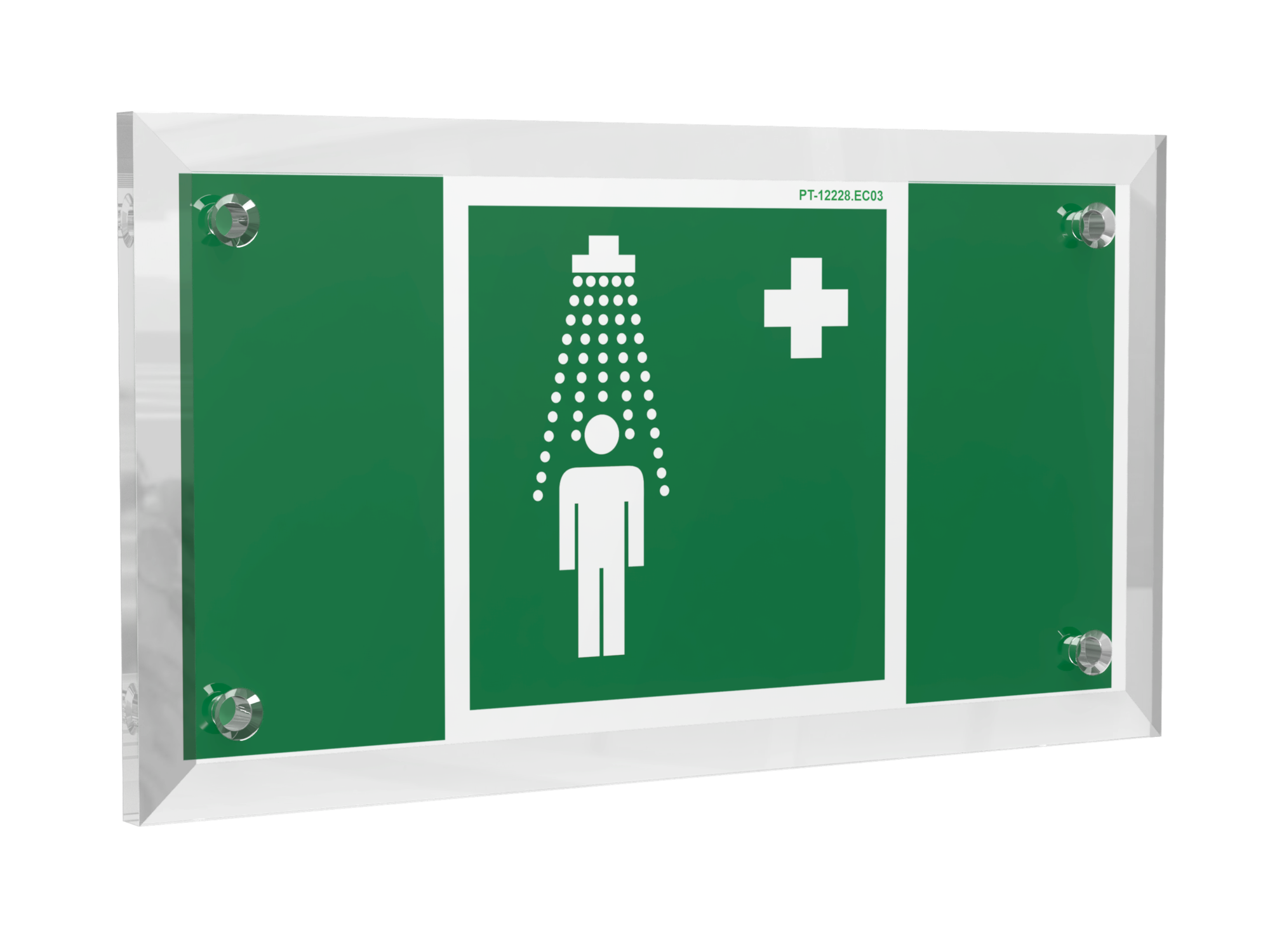 Знак безопасности PT-12228.EC03''Пункт приема гигиенических процедур (душевые)''